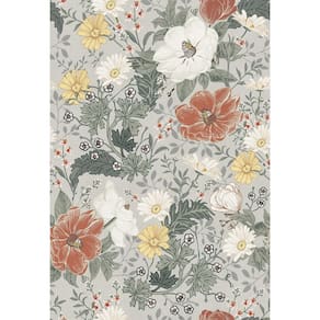 Papel de parede Simon&Siff Vintage Peel and Stick 200x440cm cinza