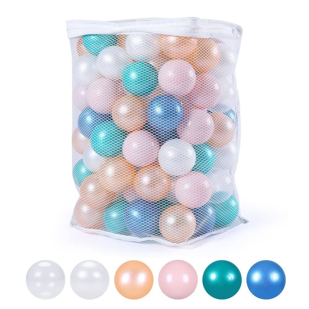 Pacote de 100 Ball Pit Balls Heopeis para crianças de 1 a 5 anos
