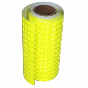 Fita reflexiva fluorescente reflexiva 15,5 cm x 3 m