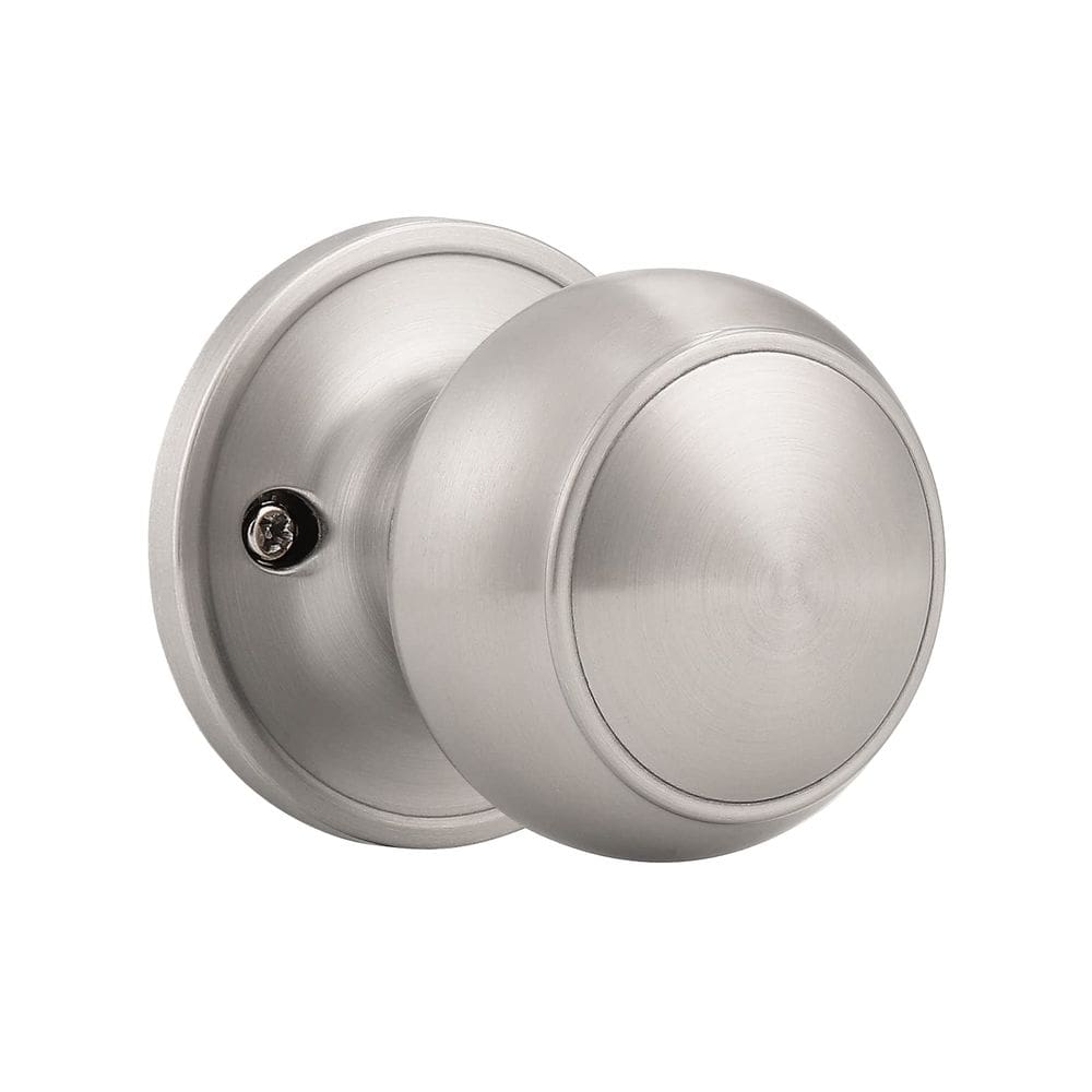 Maçanetas Probrico Classic Closet Dummy Satin Nickel, pacote com 8