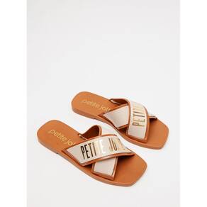 Chinelo Petite Jolie Vibe Doce de Leite PJ7611