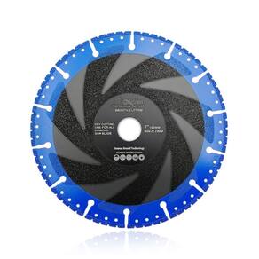 Lâmina de diamante de corte SHDIATOOL 180 mm/7 polegadas para metal