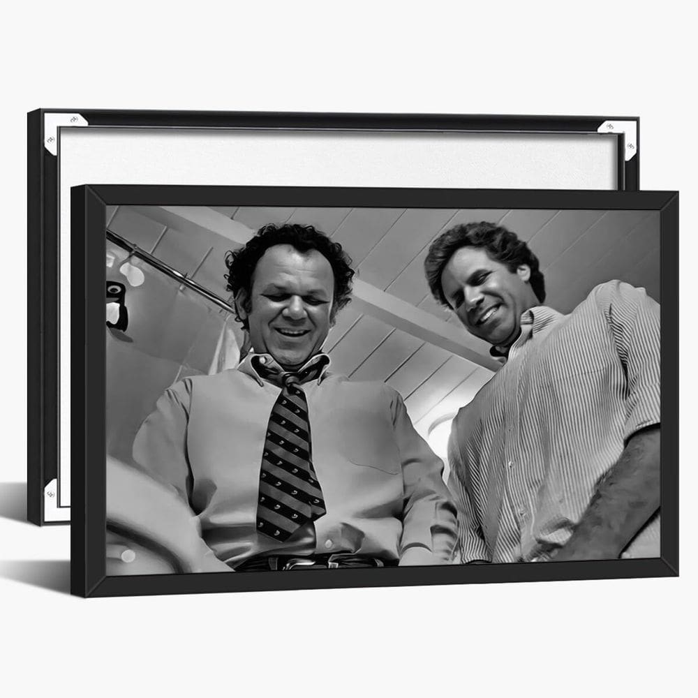 Pôster Funny Bathroom Movie Step Brothers Sword Fight 30x40cm