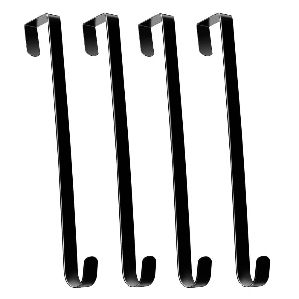 Ganchos de coroa HOOSUN para porta frontal de metal de 14 cm (pacote com 4)