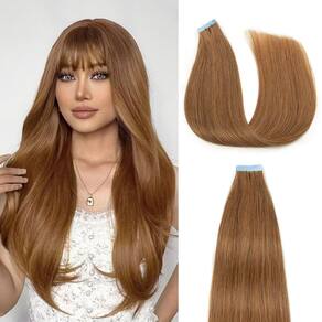 Fita AGMITY para extensões de cabelo em cabelo humano real #30 45 cm 20 unidades