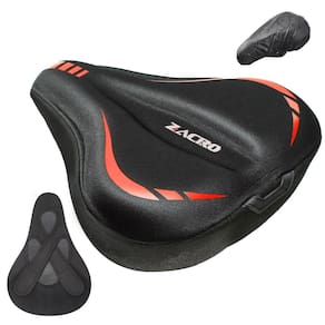 Almofada de assento de bicicleta Zacro Gel acolchoada para homens e mulheres