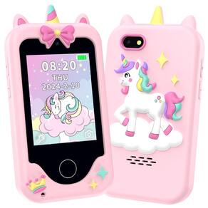 Toy Phone Luoba Kids 3-8 anos com tela sensível ao toque e câmera de 8 GB