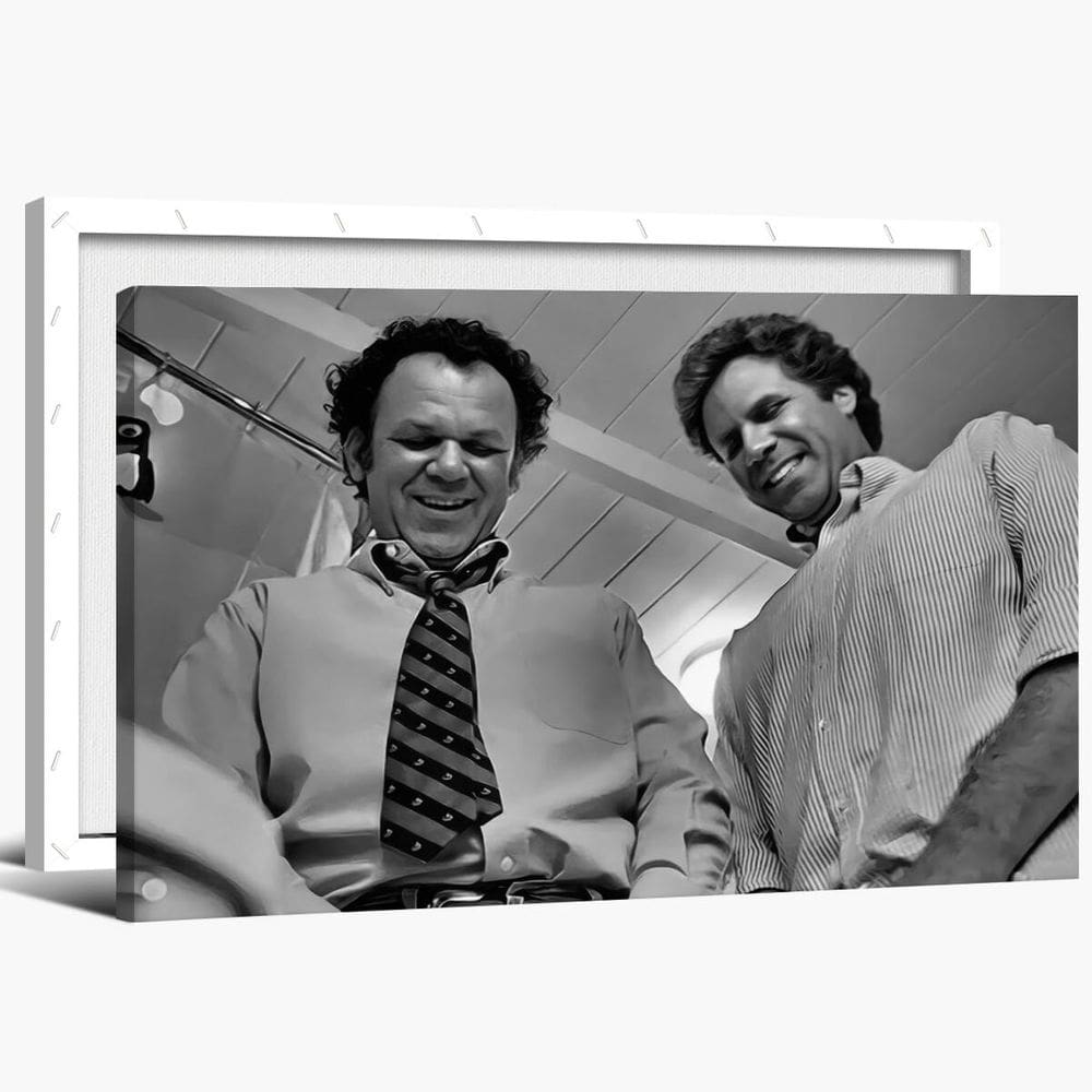 Pôster Funny Bathroom Movie Step Brothers Sword fight 20x30cm