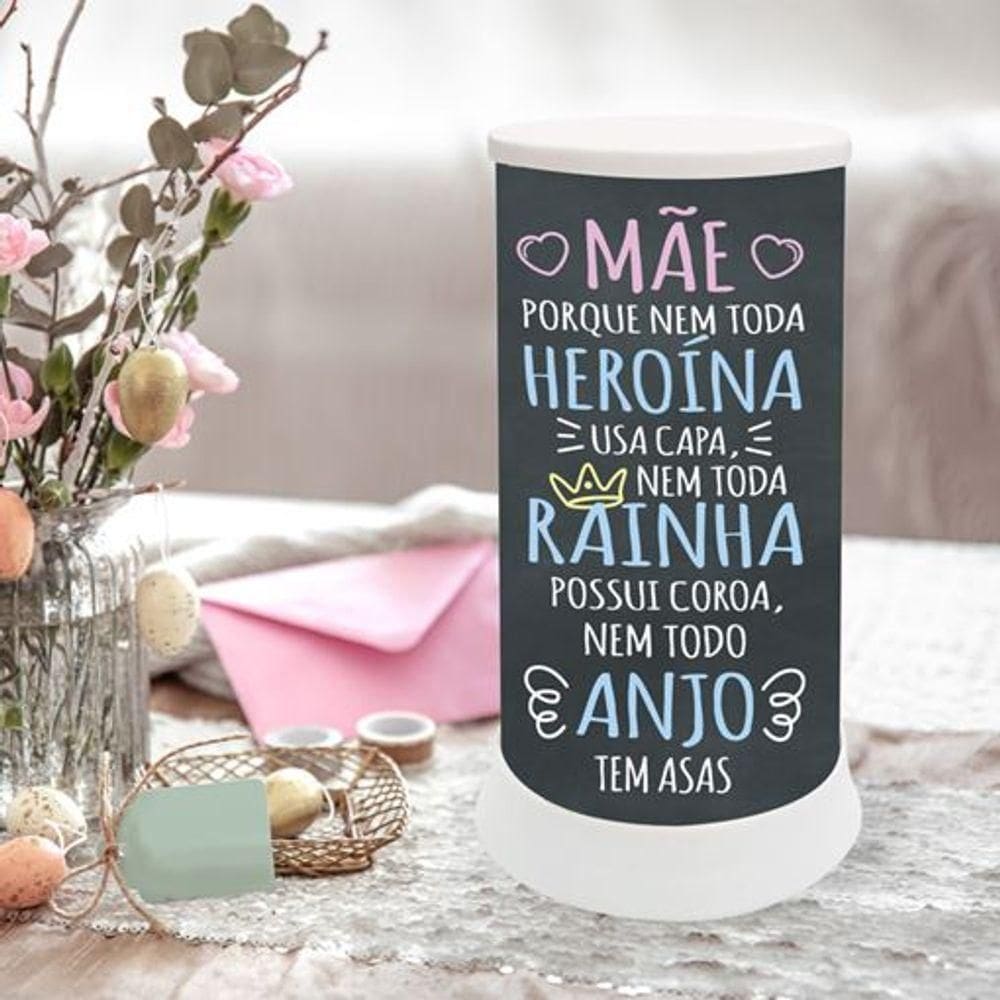 Ilumine Seu Espaço Com A Elegância Da Luminária De Mesa Mãe Heroína - Design Moderno!
