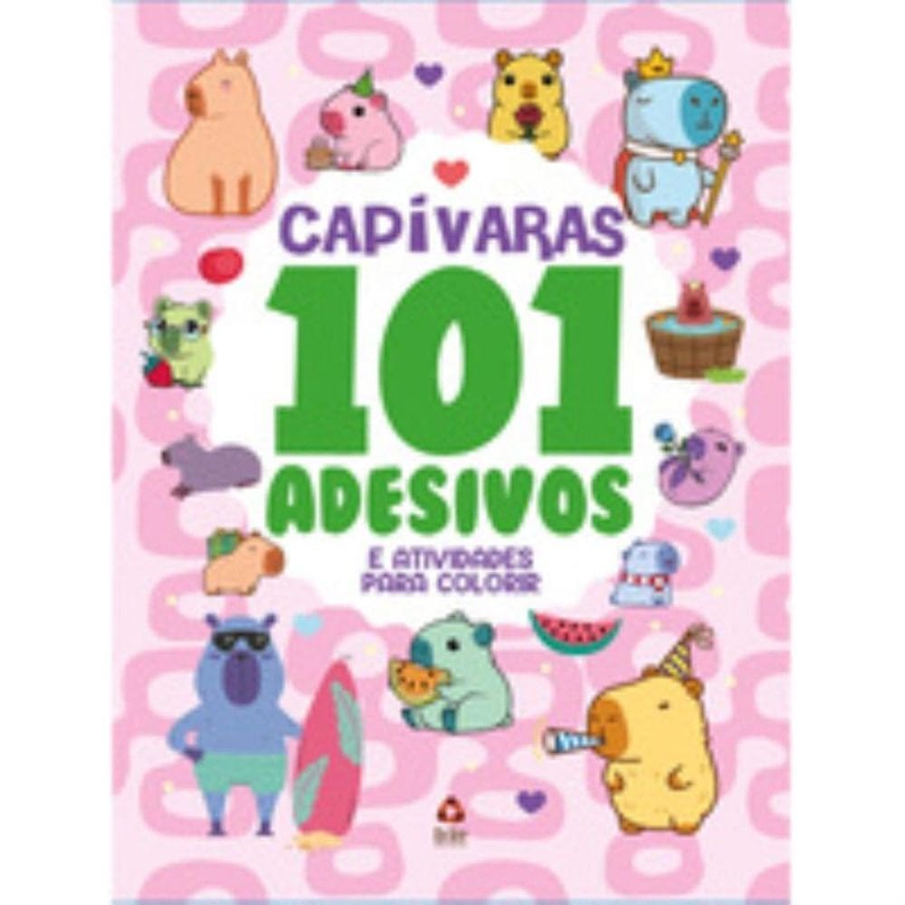 101 Adesivos Atividades e Desenhos Para Colorir Ca