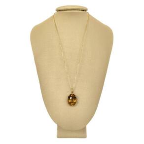 Colar Em Ouro 18K Citrino - Ponte Vecchio Joias