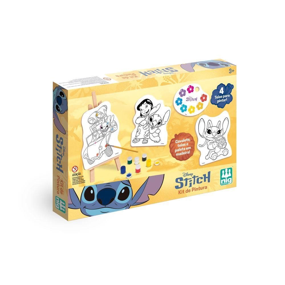 Kit Pintura Stitch - Nig