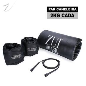 Kit Funcional Corda Colchonete Academia Caneleira 2Kg Trein