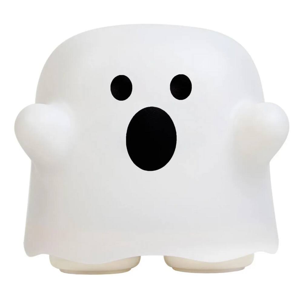 Luminária De Mesa Fantasma Abajur Decoração Halloween Recarregável