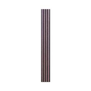 Painel Ripado Externo de Madeira Ecológica 290cm X 21,90cm Cada Barra Equivale a 0,63m² Mogno