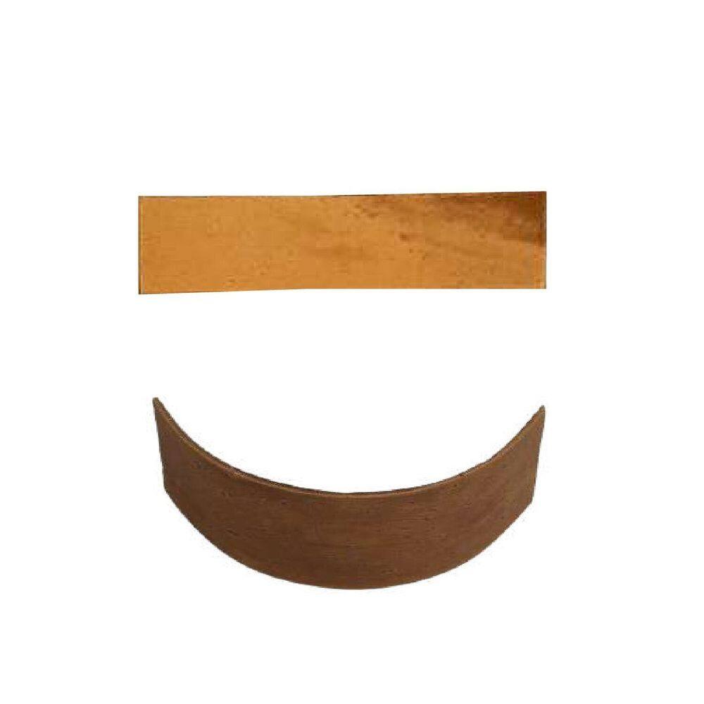 Revestimento Tijolo Semi-flexível Decorativo Caixa com 66 Unidades 0,95m² 6cm X 24cm Cada - caixa com 0,95 Unidade - Marrom