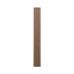 Painel Ripado Externo de Madeira Ecológica 290cm X 21,90cm Cada Barra Equivale a 0,63m² Marrom
