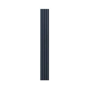 Painel Ripado Externo de Madeira Ecológica 290cm X 21,90cm Cada Barra Equivale a 0,63m² Preto