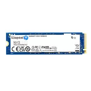 SSD M.2 1TB Kingston - NVMe PCIe 4.0 - Leitura 6000MB/s - Gravação 4000MB/s - SNV3S/1000G