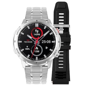 Relógio TECHNOS CONNECT KIT smartwatch prata TSPORTSCAA/6K