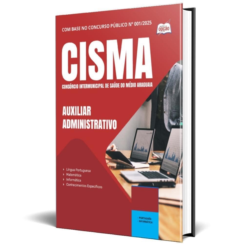 Apostila Cisma 2025 - Auxiliar Administrativo