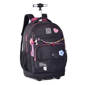 Mochila Rodinhas Escolar Meninas Rebecca Bonbon Premium