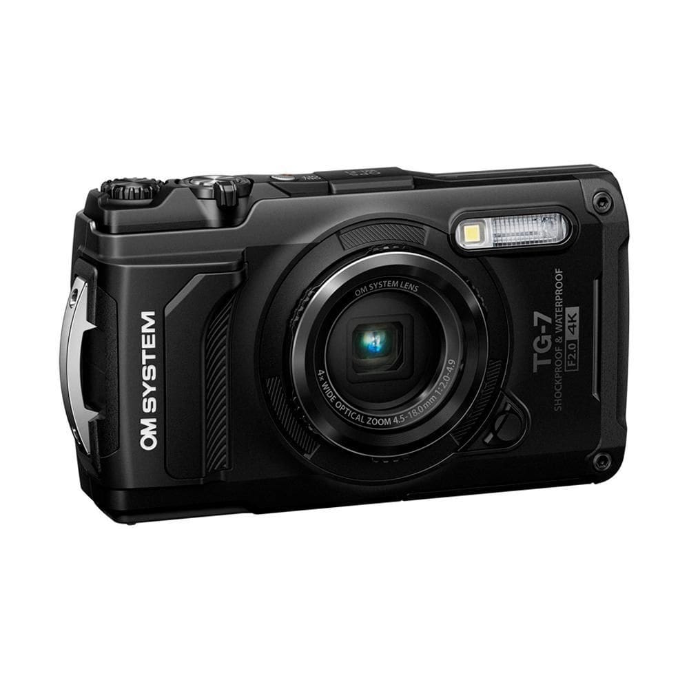 Camera Digital Om System Tough Tg-7 Preto