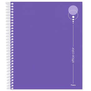 Caderno Universitario 10 Materias Office Color Roxo Foroni