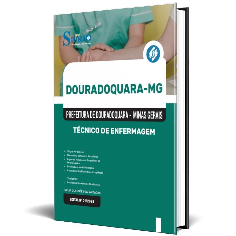 Apostila Douradoquara Mg 2025 Técnico Em Enfermagem