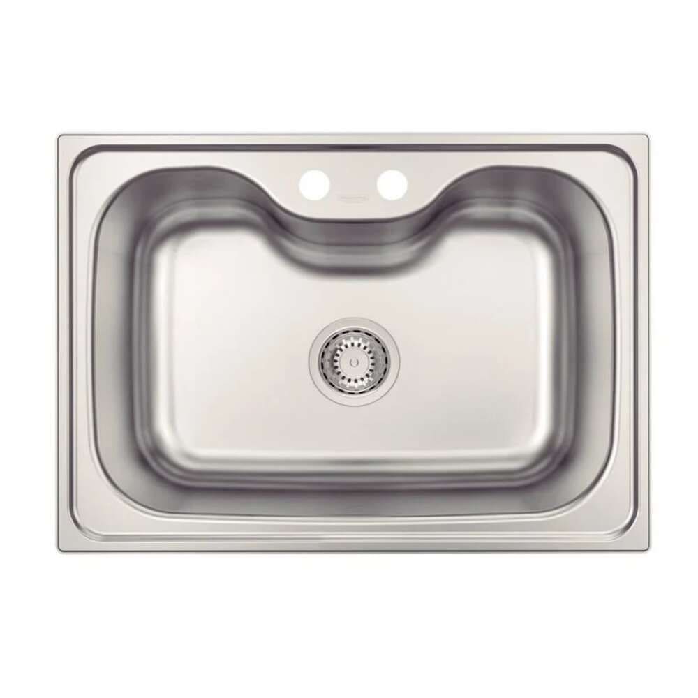 Cuba Tramontina Morgana Undermount 60 FX 69x49 cm em Aço Inox Acetinado com Válvula - 93806192