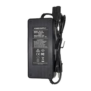 Carregador De Bateria 48v 2a Plug Iec Para Bateria De Lítio