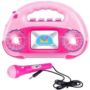 Radio Musical C- Microfone Infantil Pop Star - Ark Toys
