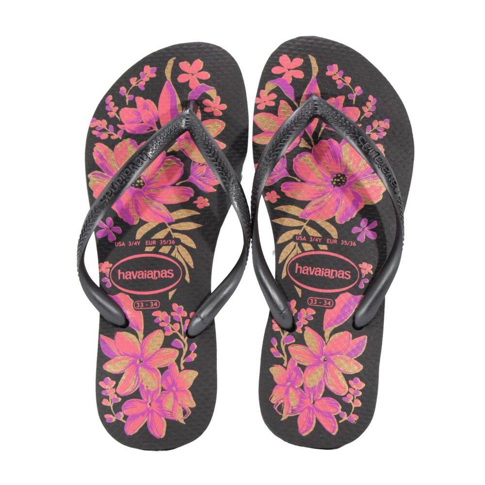 Chinelo Havaianas Slim Organic Preto