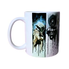 Caneca Café Porcelana Personagens Star Wars | Artesanal