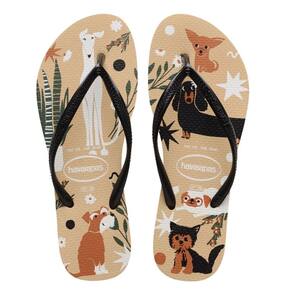 Chinelo de Dedo Havaianas Feminino Slim Pets