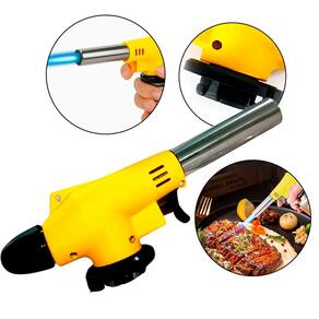 Maçarico Profissional De Mão Compacto Seguro Com Ignição Automática