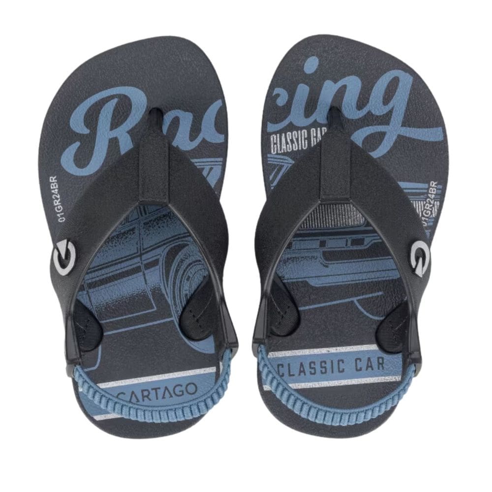 Chinelo Cartago Bebê Atlanta Azul