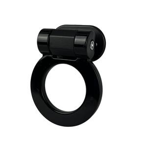 Tow Hook Engate Reboque Carro Camionete Preto tuning JDM