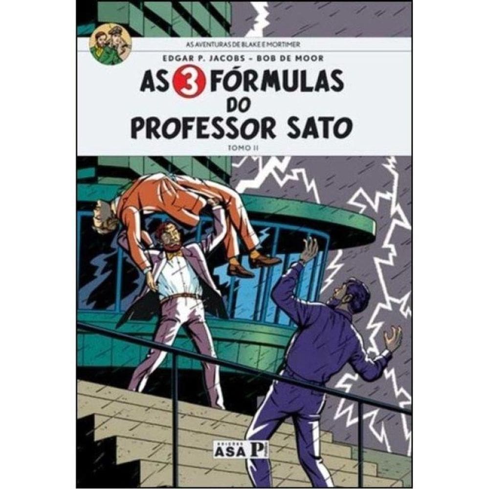 As 3 Fórmulas Do Professor Sato - As Aventuras De Blake E Mortimer - Vol. 2
