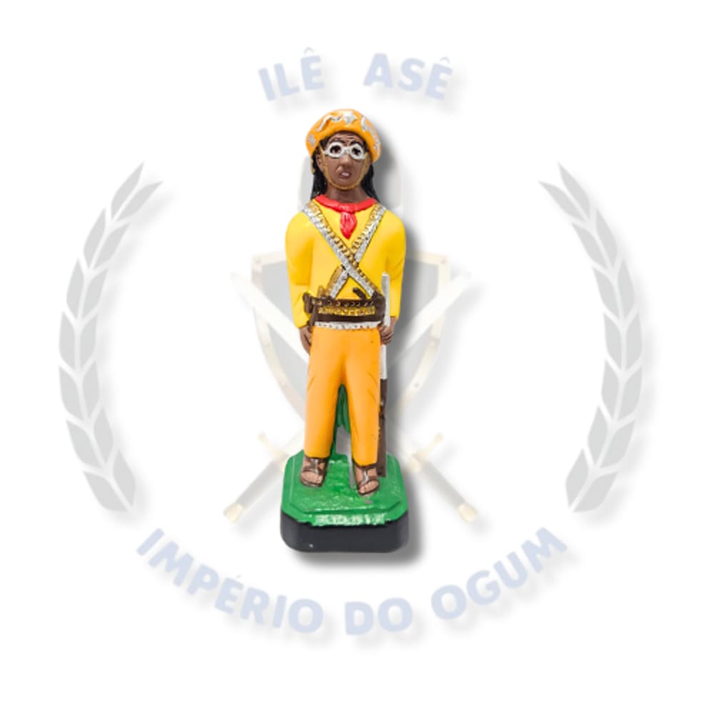 Imagem De Gesso Umbanda 20Cm - Lampião