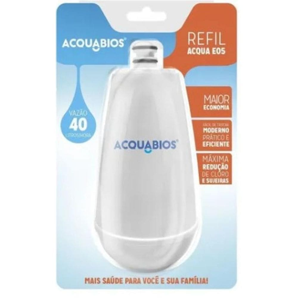 Refil para Torneira com Filtro E05 CR Acqua Cor:Branco