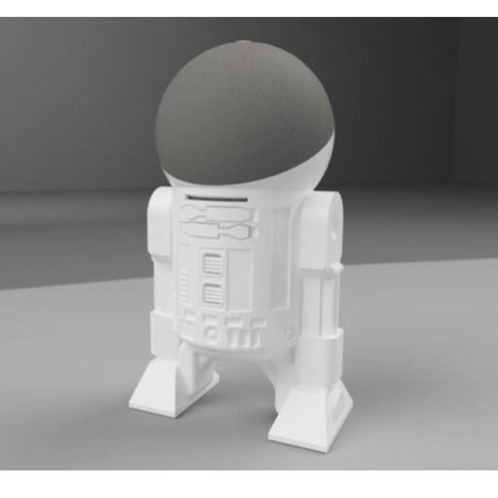 Suporte Echo Dot 4 Alexa R2D2 Novidade