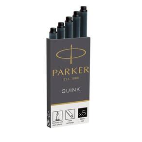 Cartucho De Tinta Parker Preto Com 5 Unidades