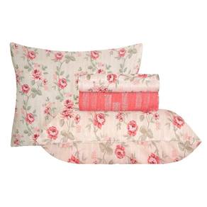 Jogo De Cama Duplo Queen 4 Peças 140 Fios 250x240cm Olinda Realce Premium - Sultan