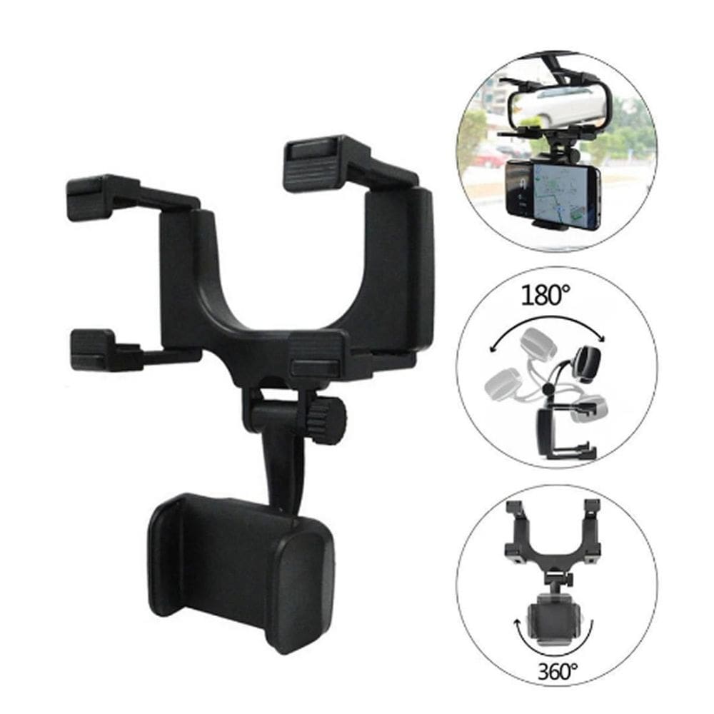 Suporte Celular Smartphone Retrovisor Giro 360º