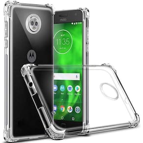 Capa Silicone Anti Impacto Moto G6 E G6 Plus - Transparente
