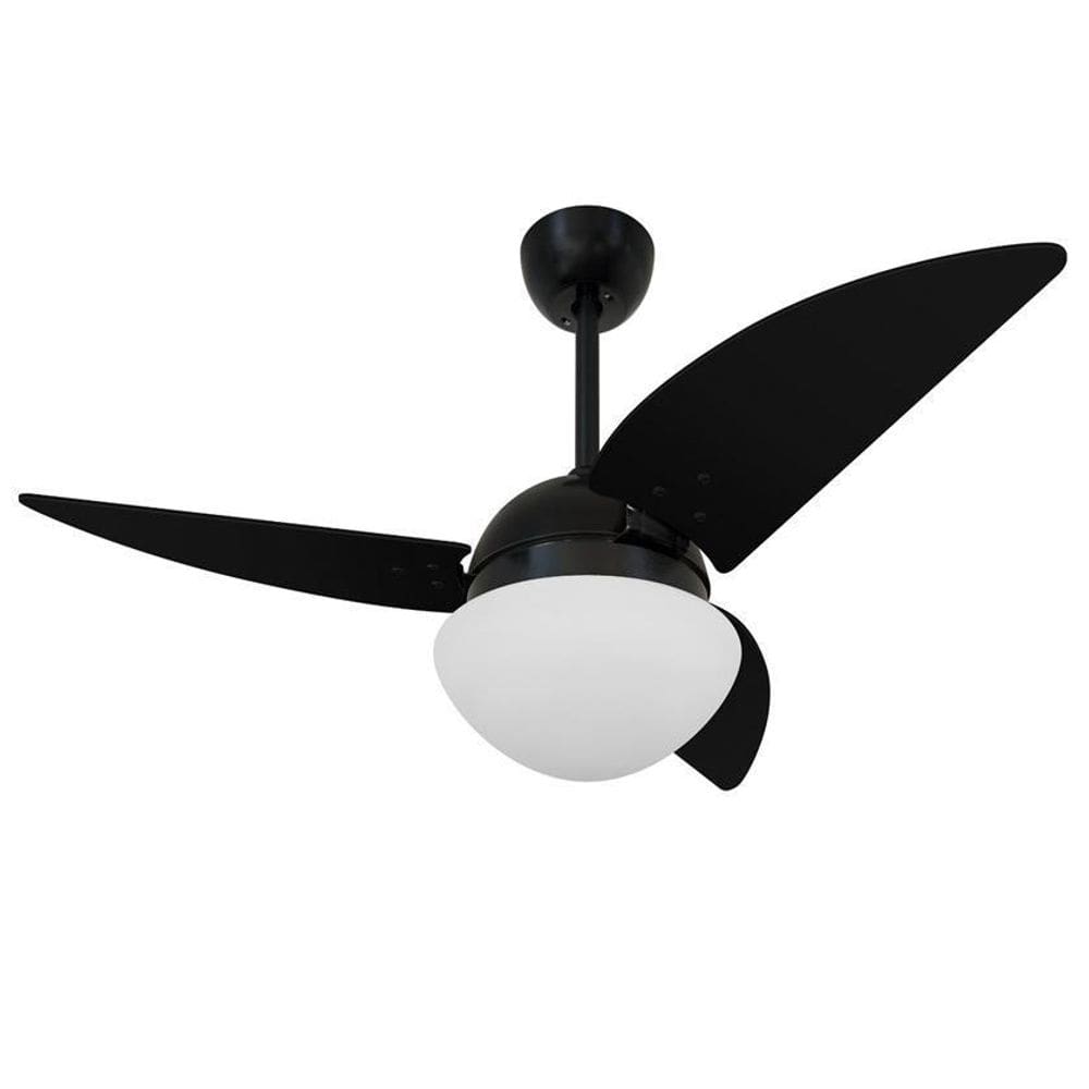 Ventilador De Teto Volare Vd42 Preto Fosco Class Nero 220V