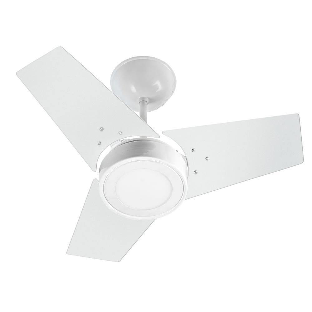 Ventilador Teto Venti-Delta Fit Led 3 Pás Branco 6000K 220V