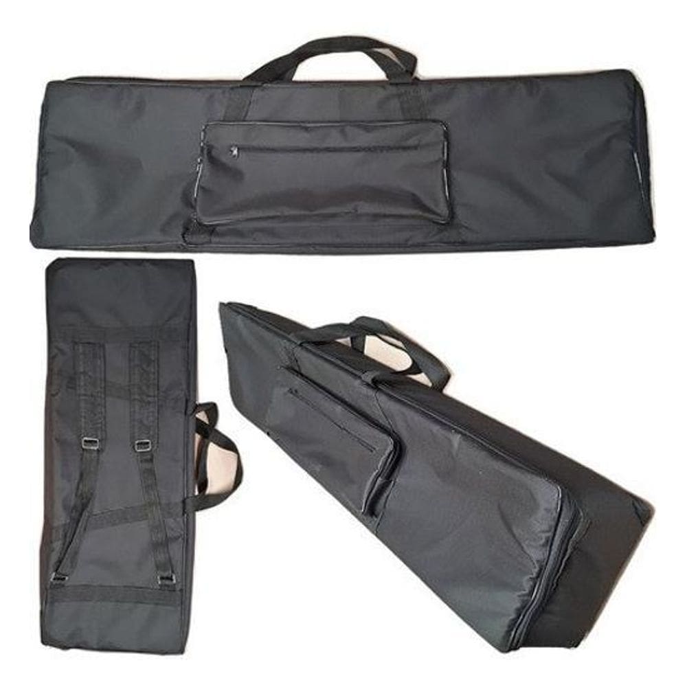 Capa Bag Para Teclado Casio Mzx300 Nylon Master Luxo Preto