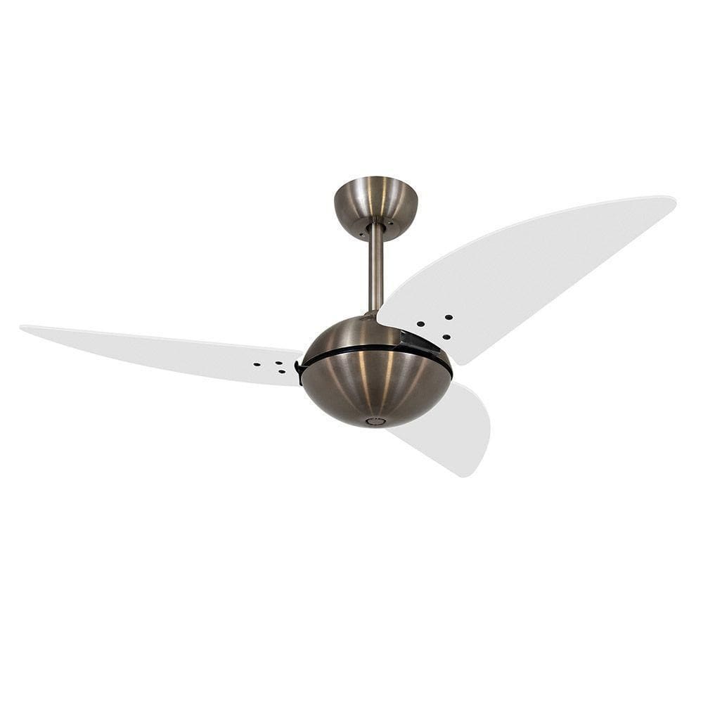 Ventilador De Teto Volare Bronze Office Class 3 Pás 220V